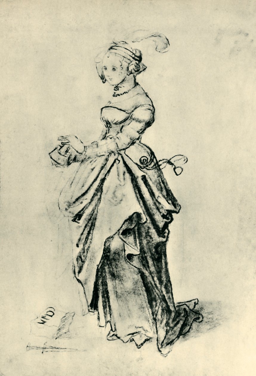 Young woman, early 16th century, 1943 by Nicolas Manuel Deutsch