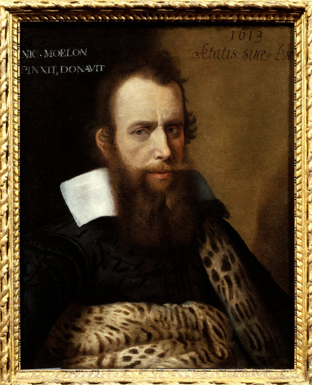 Portrait of Eustache de La Salle by Nicolas Moillon