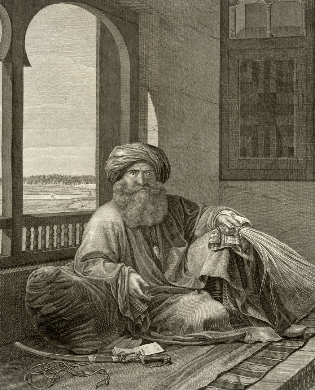 Murad Bey, 18th century by Nicolas Ponce