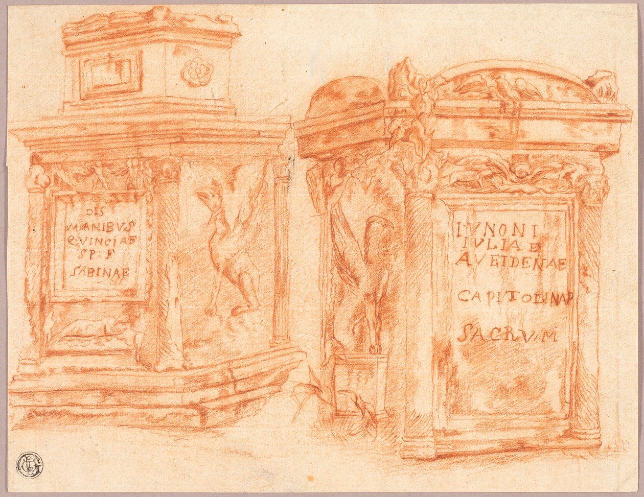 Sketches of Inscribed Bases of Roman Columns