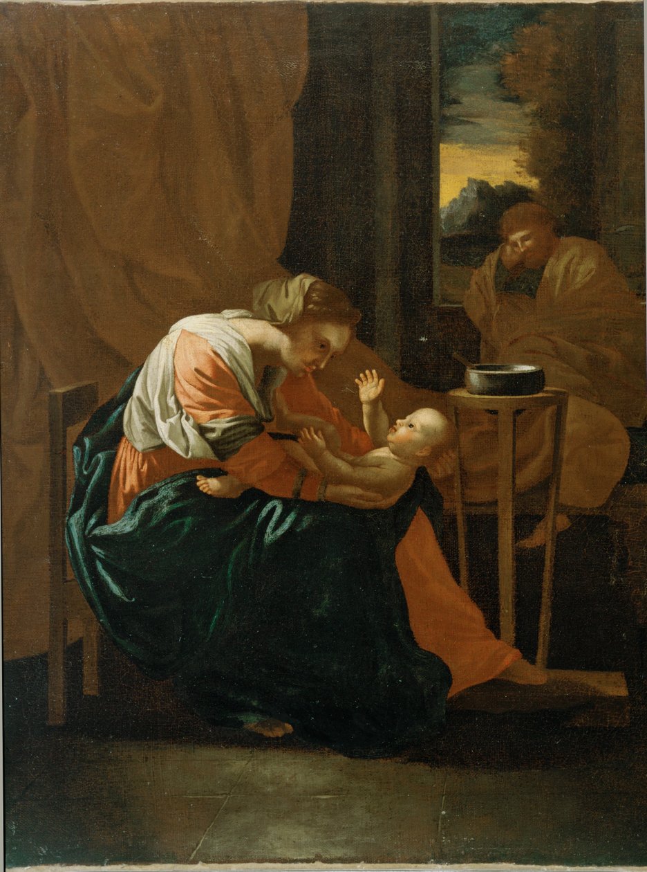 The Holy Family by Nicolas Poussin