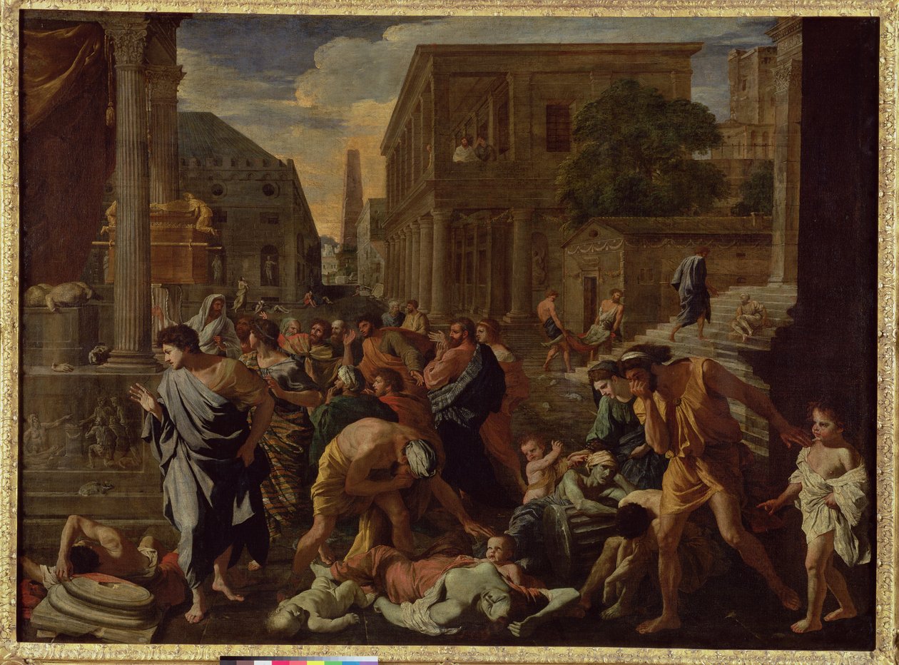 The Plague of Ashdod, or The Philistines Struck by the Plague, 1630-31 by Nicolas Poussin