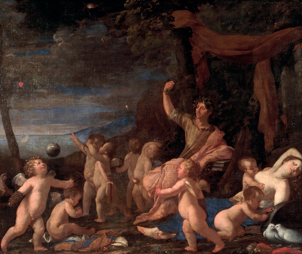 The Triumph of Ovid by Nicolas Poussin