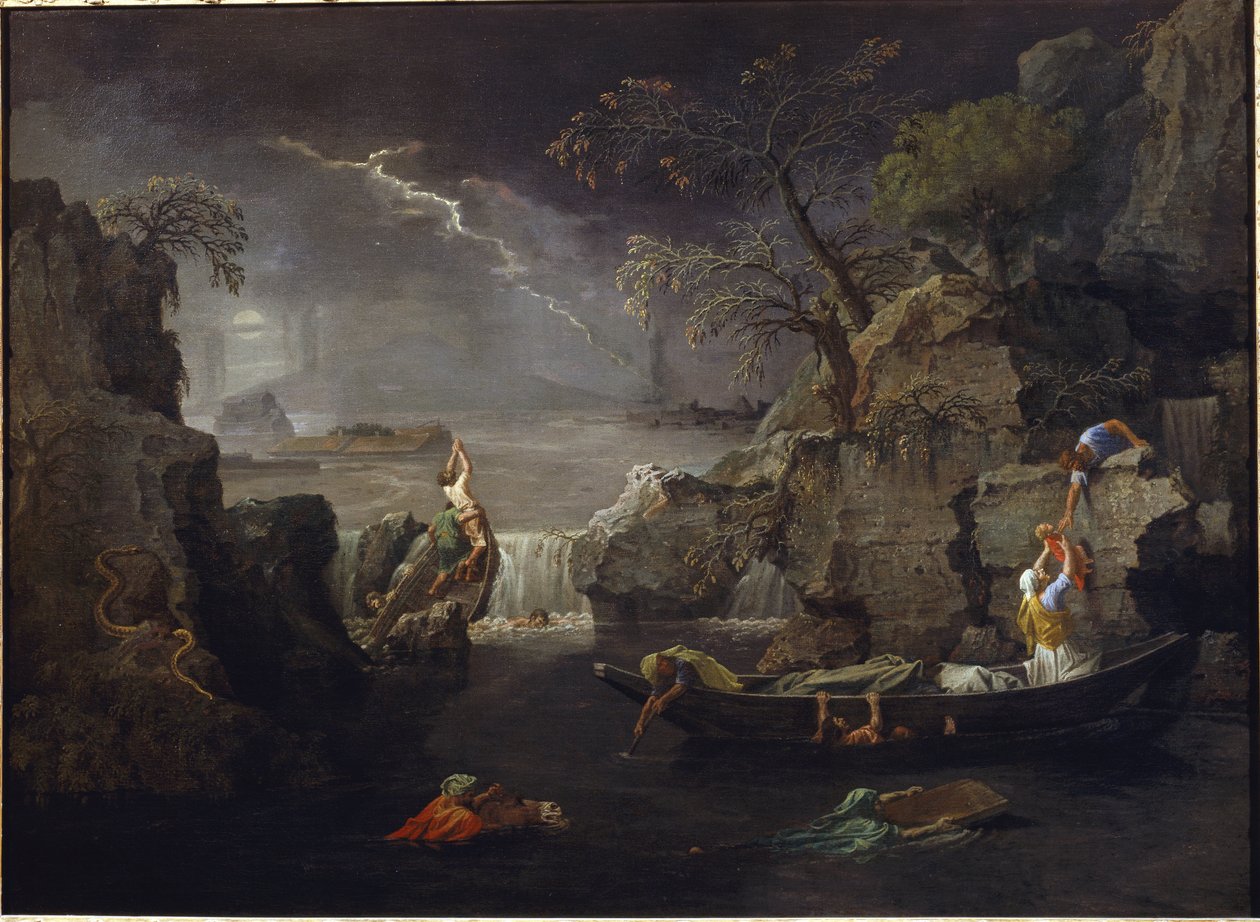Winter or Deluge by Nicolas Poussin