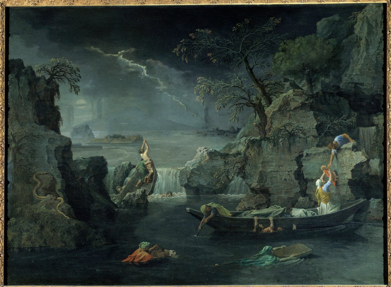 Winter or Deluge by Nicolas Poussin