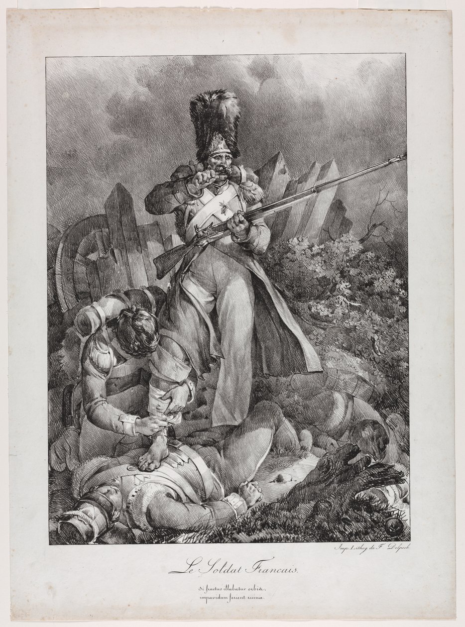 The French Soldier by Nicolas Toussaint Charlet