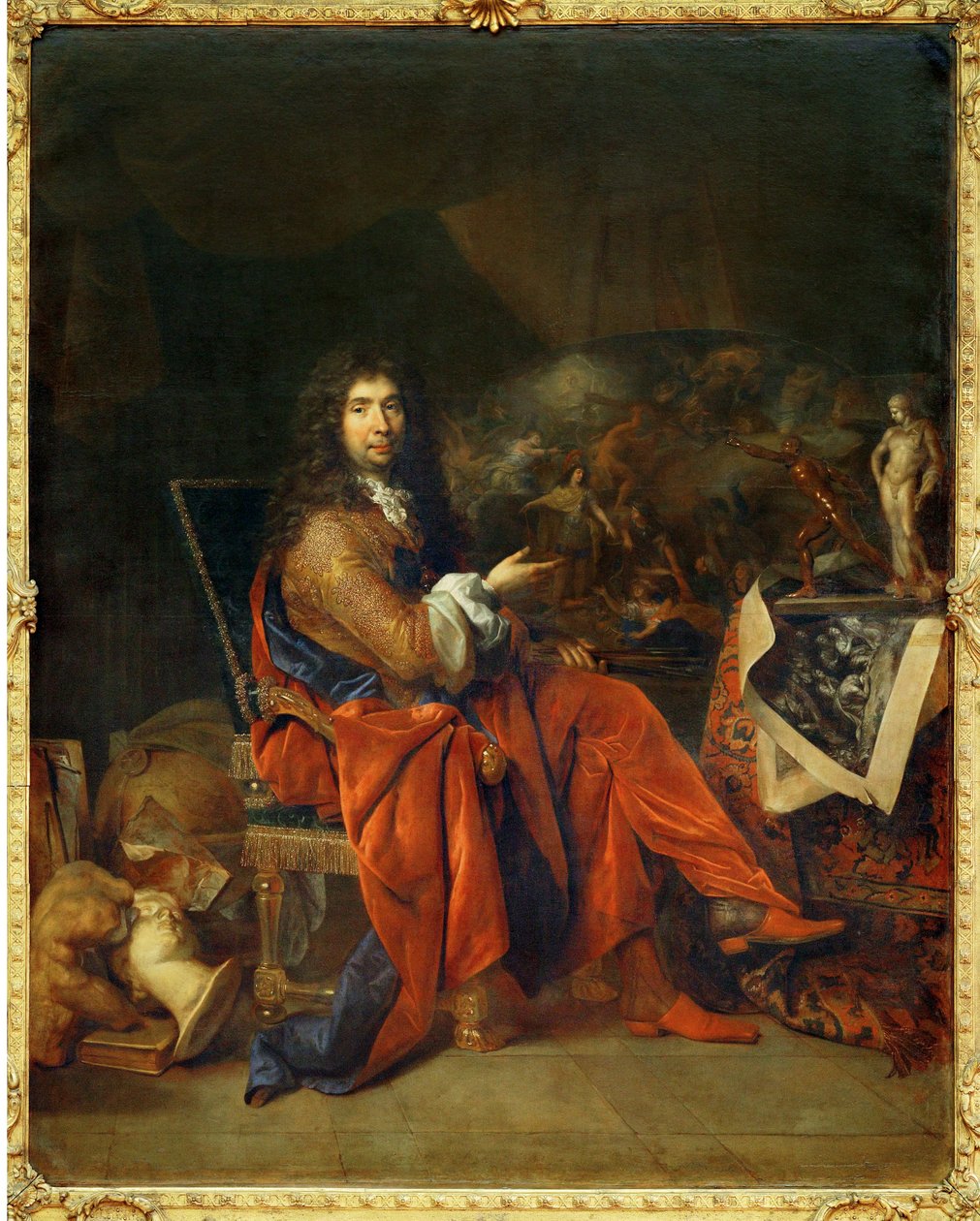 Family by Nicolas de (workshop) Largilliere