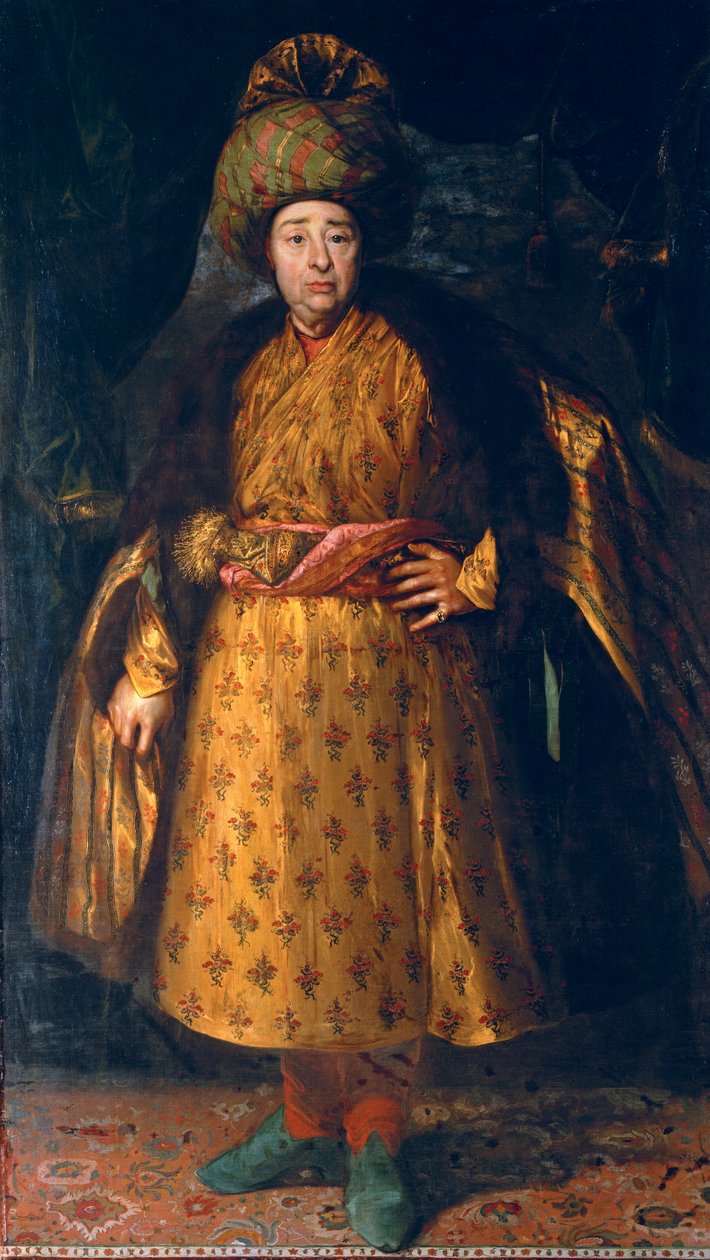 Portrait of Jean-Baptiste Tavernier by Nicolas de Largillière