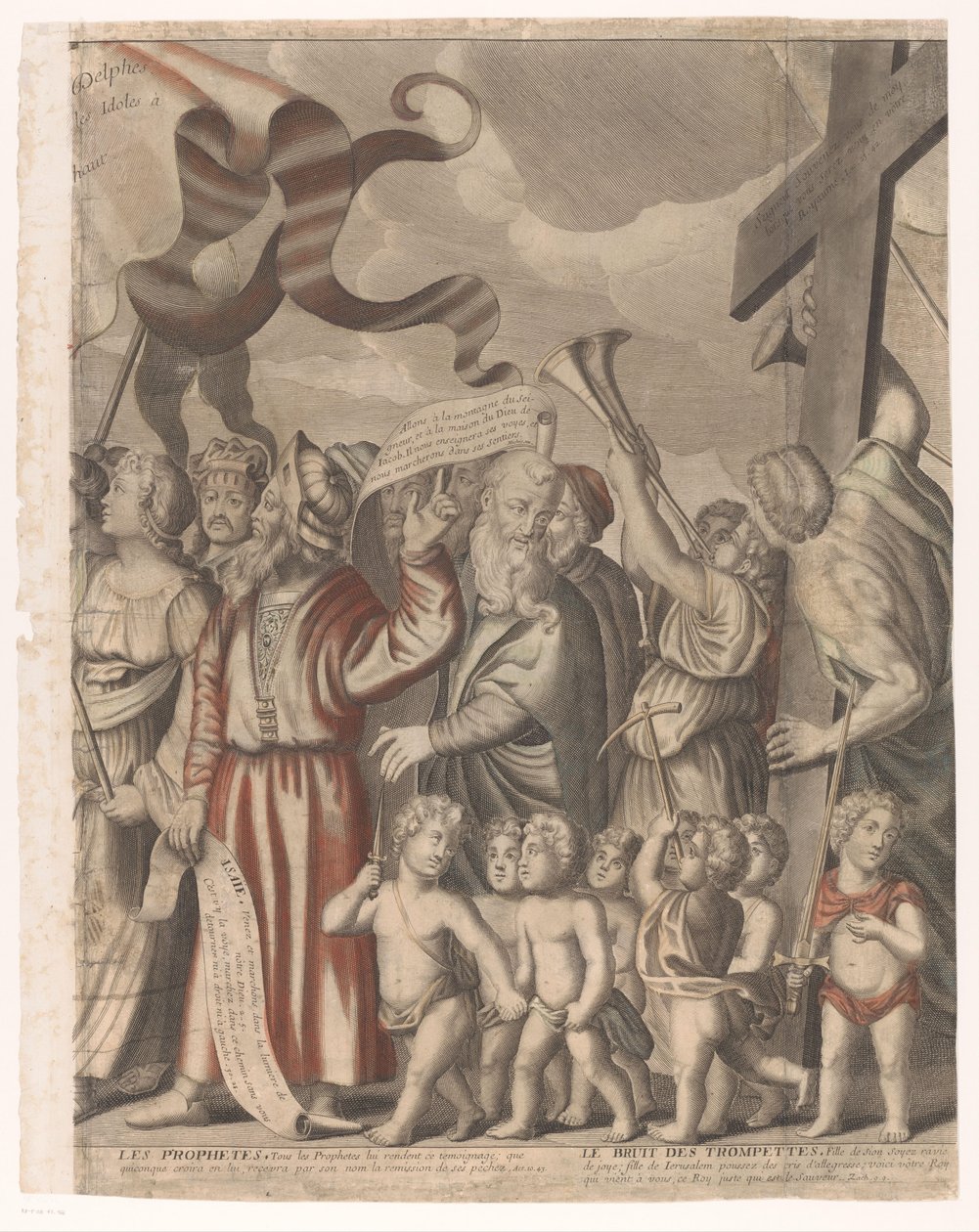 Triumphal Procession of Christ with Figures from the Old and New Testament (Fourth Part) by Nicolas de Larmessin (I)