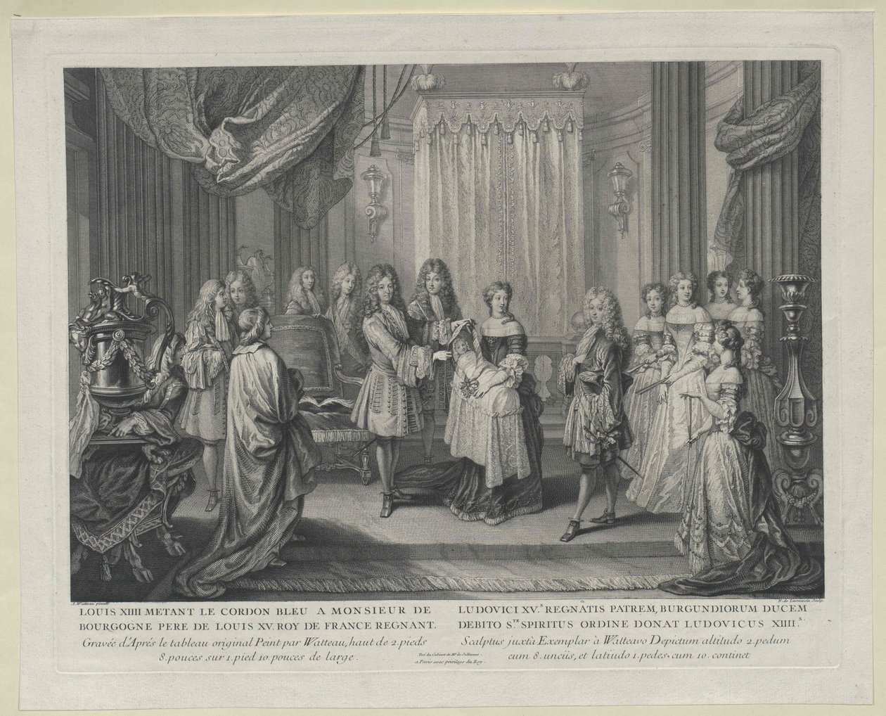 King Louis XIV of France by Nicolas de Larmessin