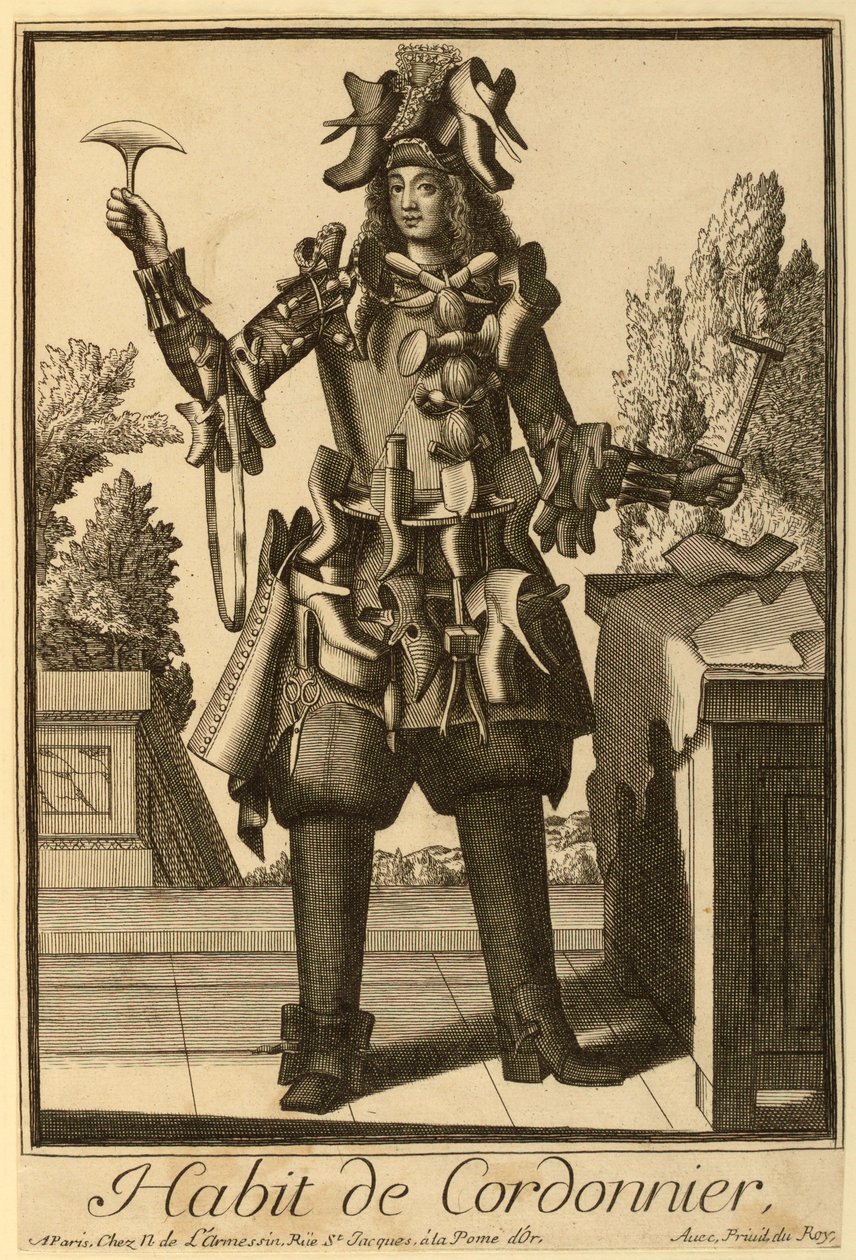 The Shoemaker by Nicolas de Larmessin II
