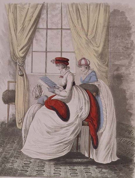 Morning dresses from Nikolaus Heideloff