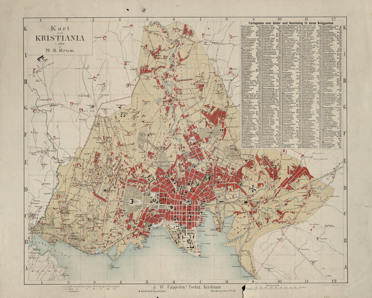 Map from the National Library