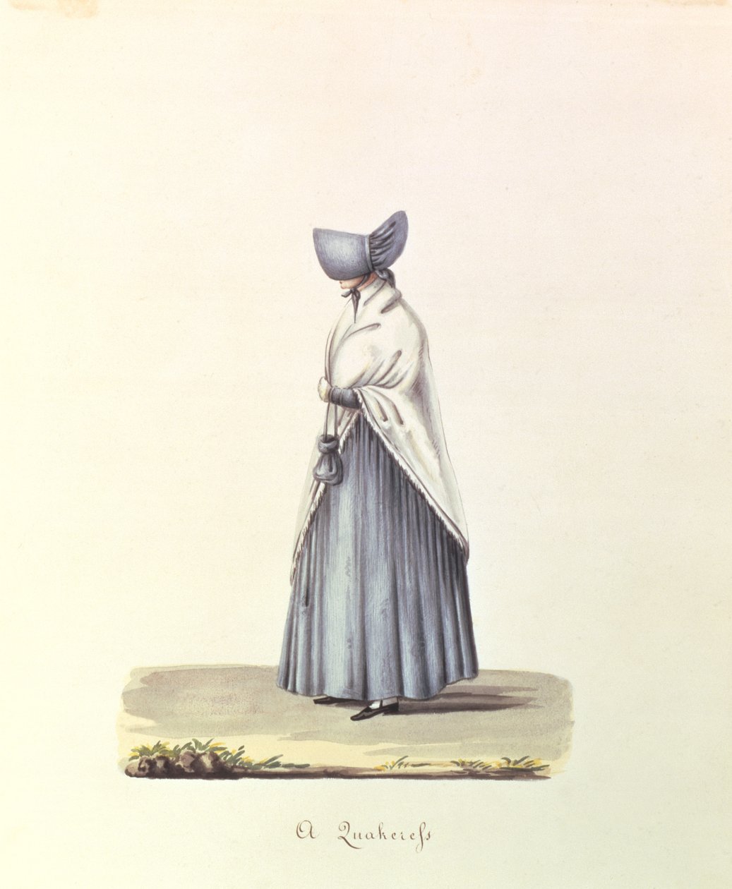 A Quakeress, c.1840-44 by Nicolino Calyo