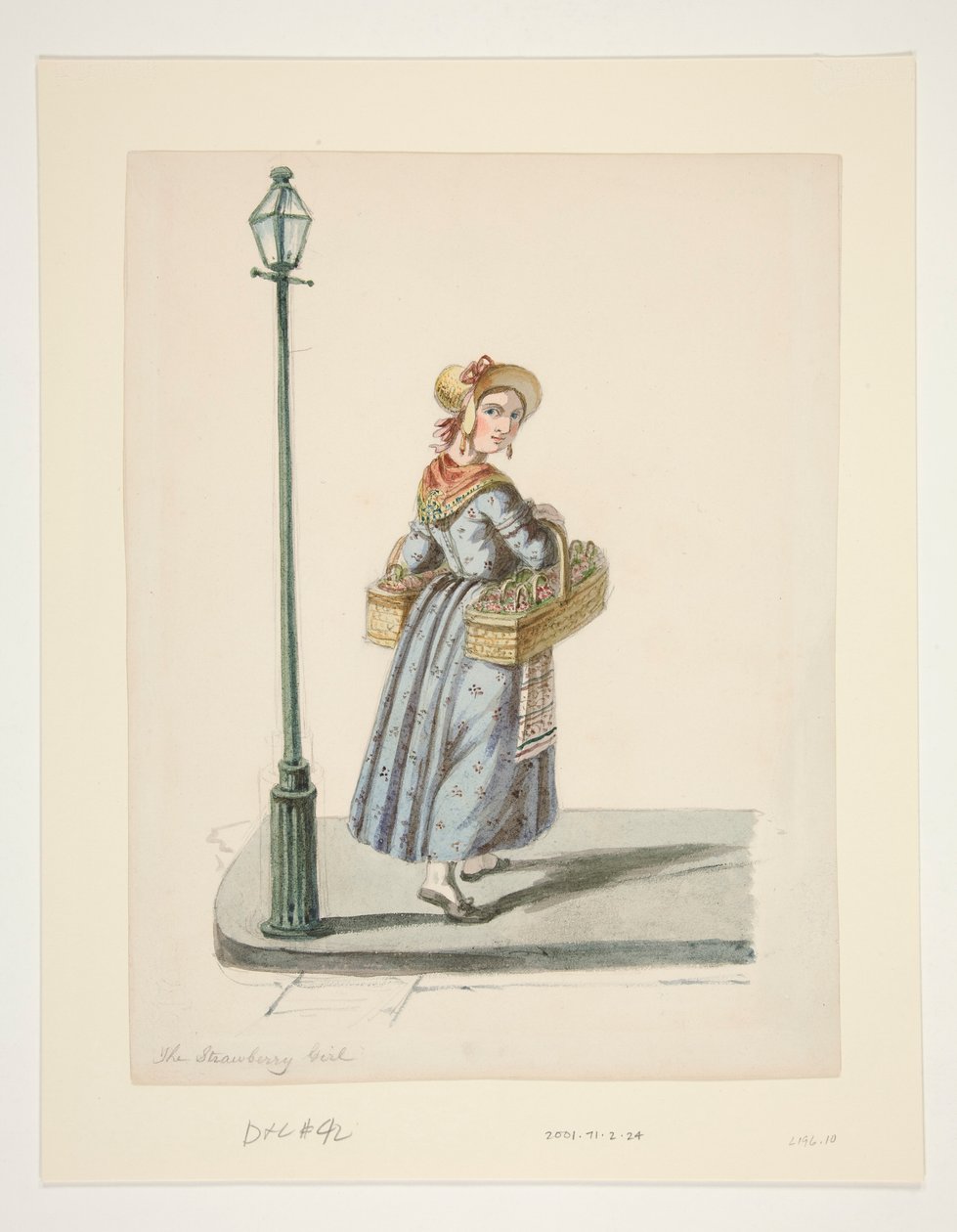 The Strawberry Girl by Nicolino Calyo