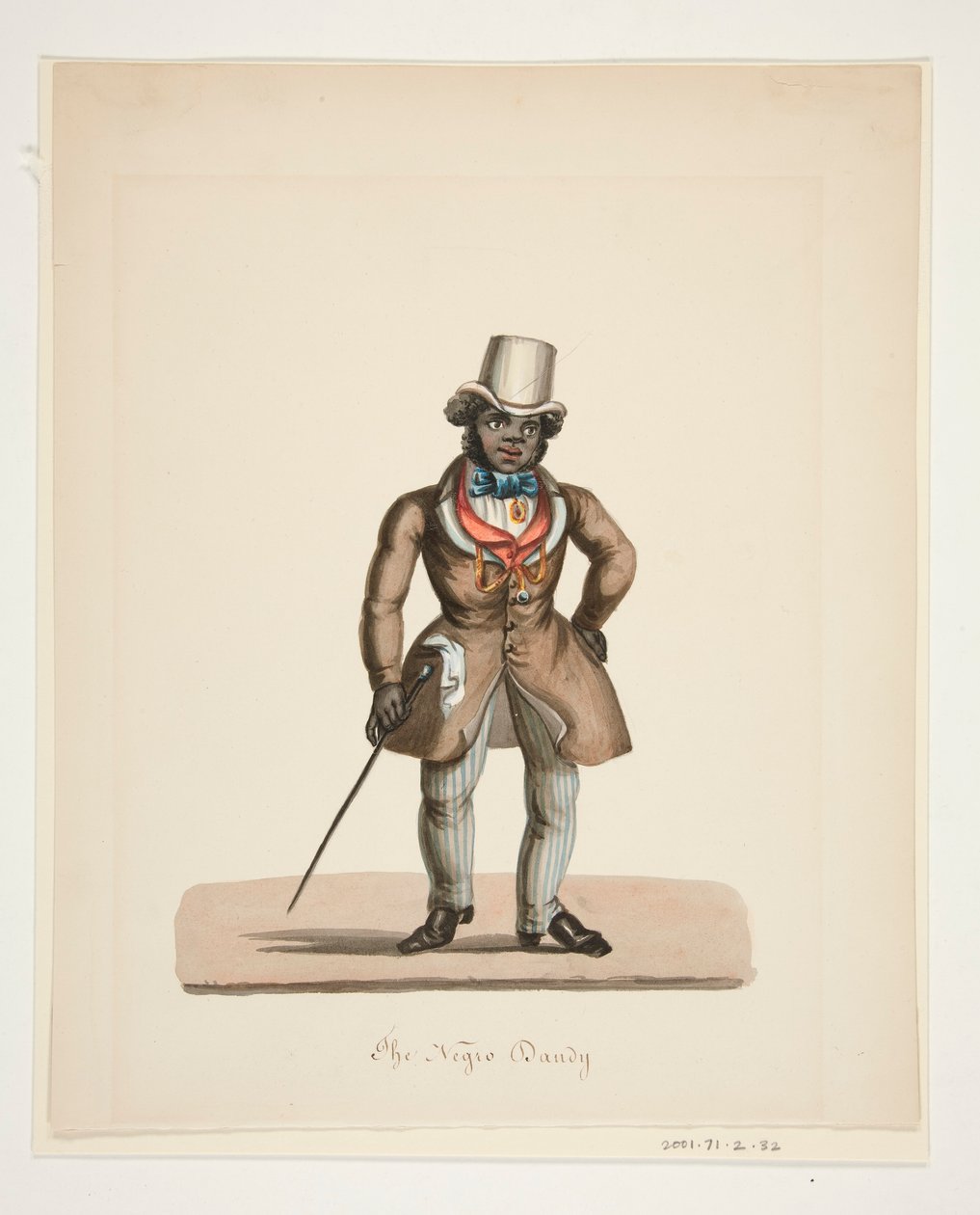 The Black Dandy by Nicolino Calyo