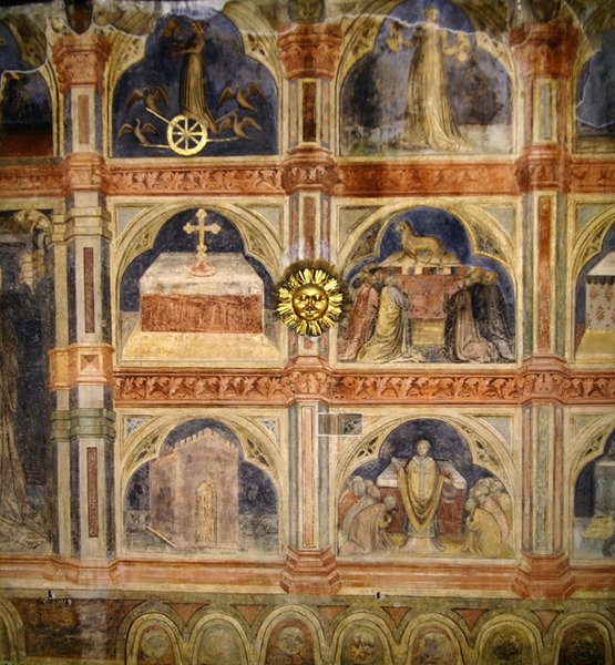 Religious Scenes, from a Series of Murals Depicting the Astrological Cycle by Nicolo and Stefano da Ferrara Miretto