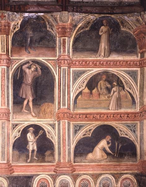 The Month of July by Nicolo and Stefano da Ferrara Miretto