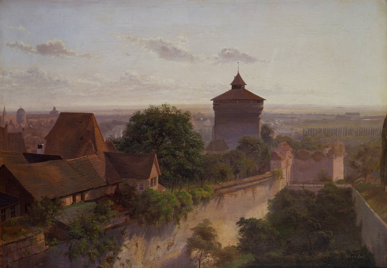 Heidenturm, Nuremberg by Niels Anders Bredal
