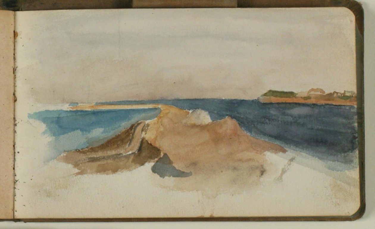 View over Oresund, by the Forts by Niels Larsen Stevns