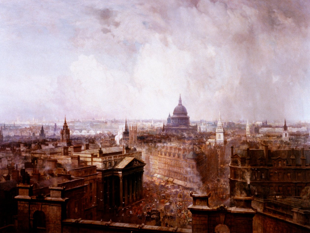 The Heart of the Empire, 1904 by Niels Moeller Lund