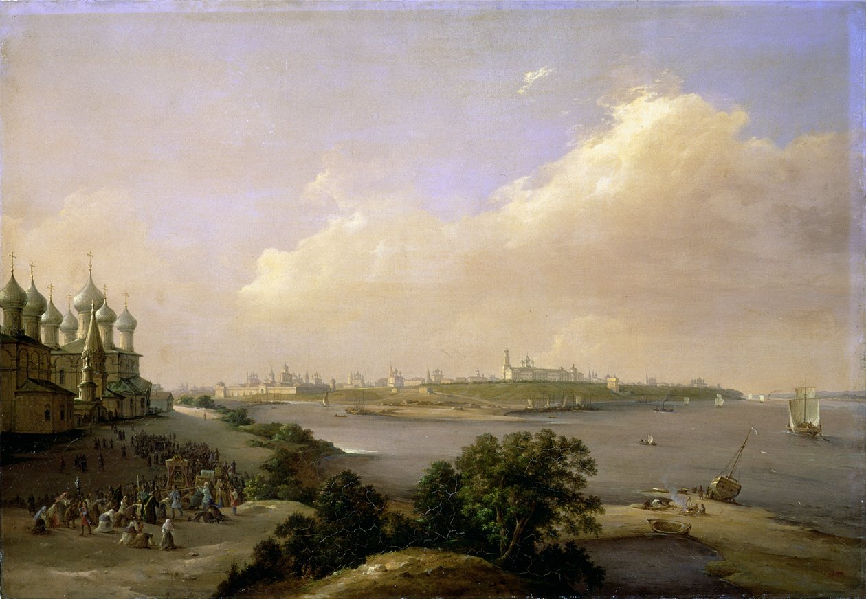 View of Yaroslavl, Russia, 1860 by Nikanor Grigor