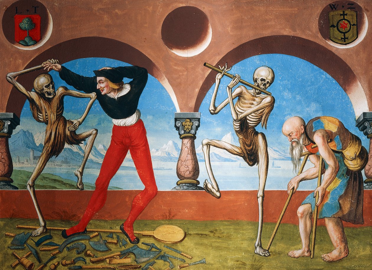 Death, Artisan and beggar by Niklaus Manuel