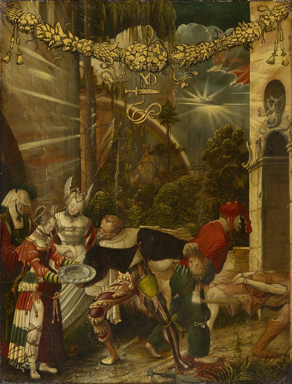 The Beheading of Saint John the Baptist, c.1517 by Niklaus Manuel