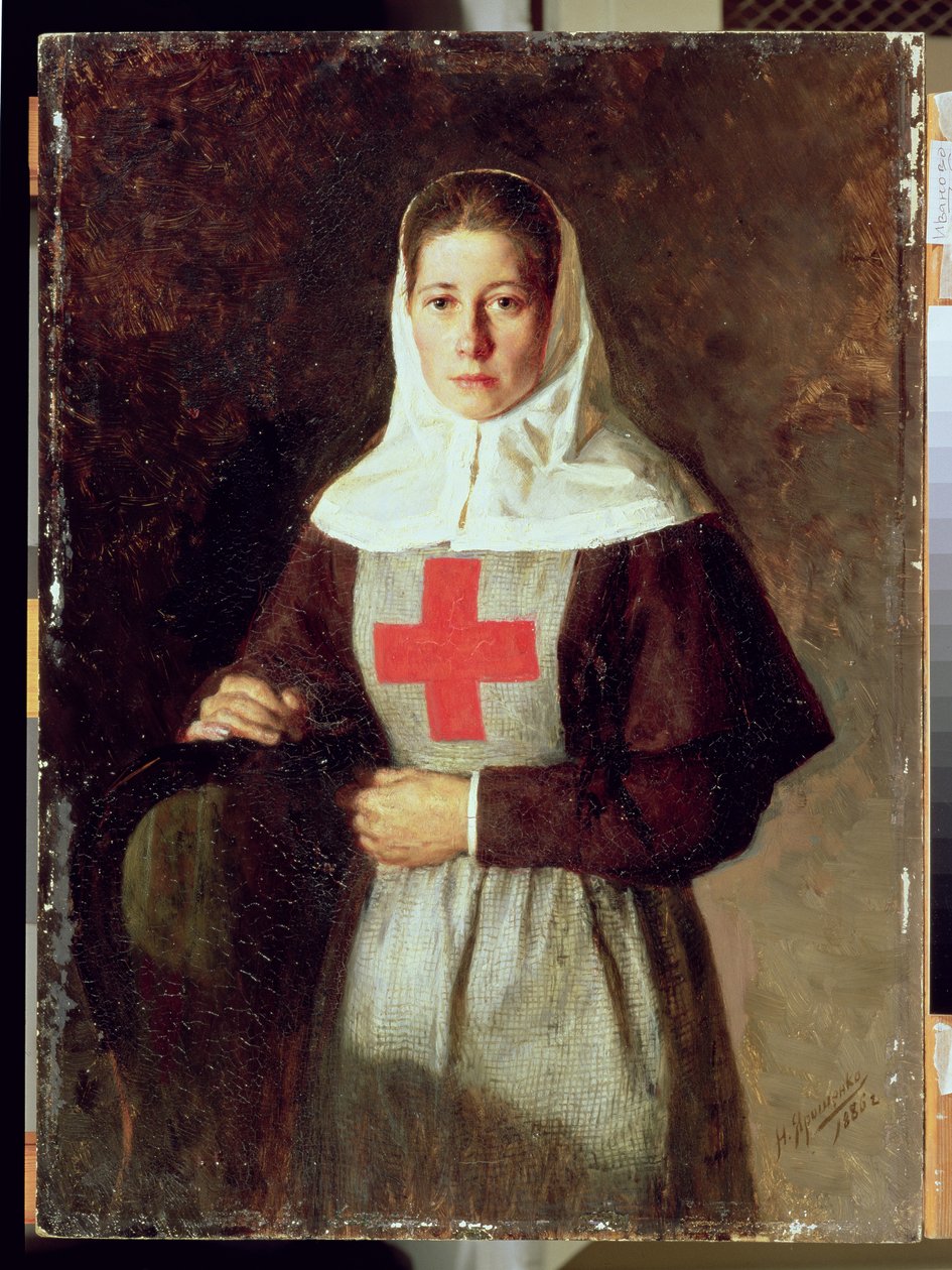 A Nurse by Nikolai Aleksandrovich Yaroshenko