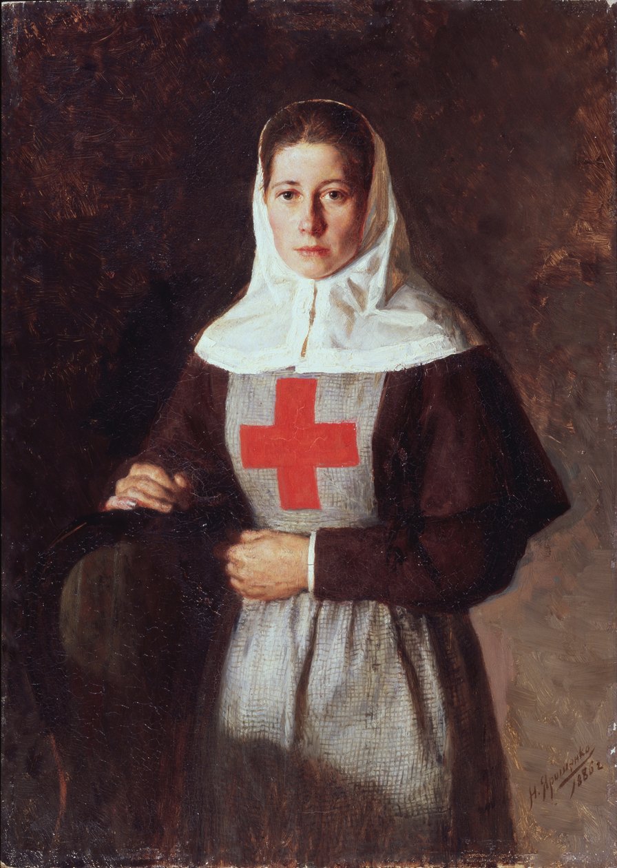 A Nurse by Nikolai Aleksandrovich Yaroshenko