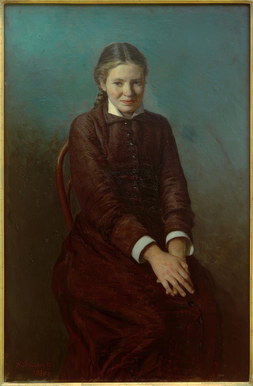 The Student by Nikolai Alexandrowitsch Jaroschenko
