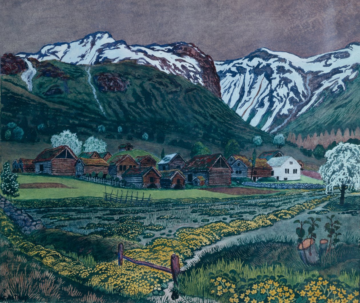 Buttercup Night by Nikolai Astrup
