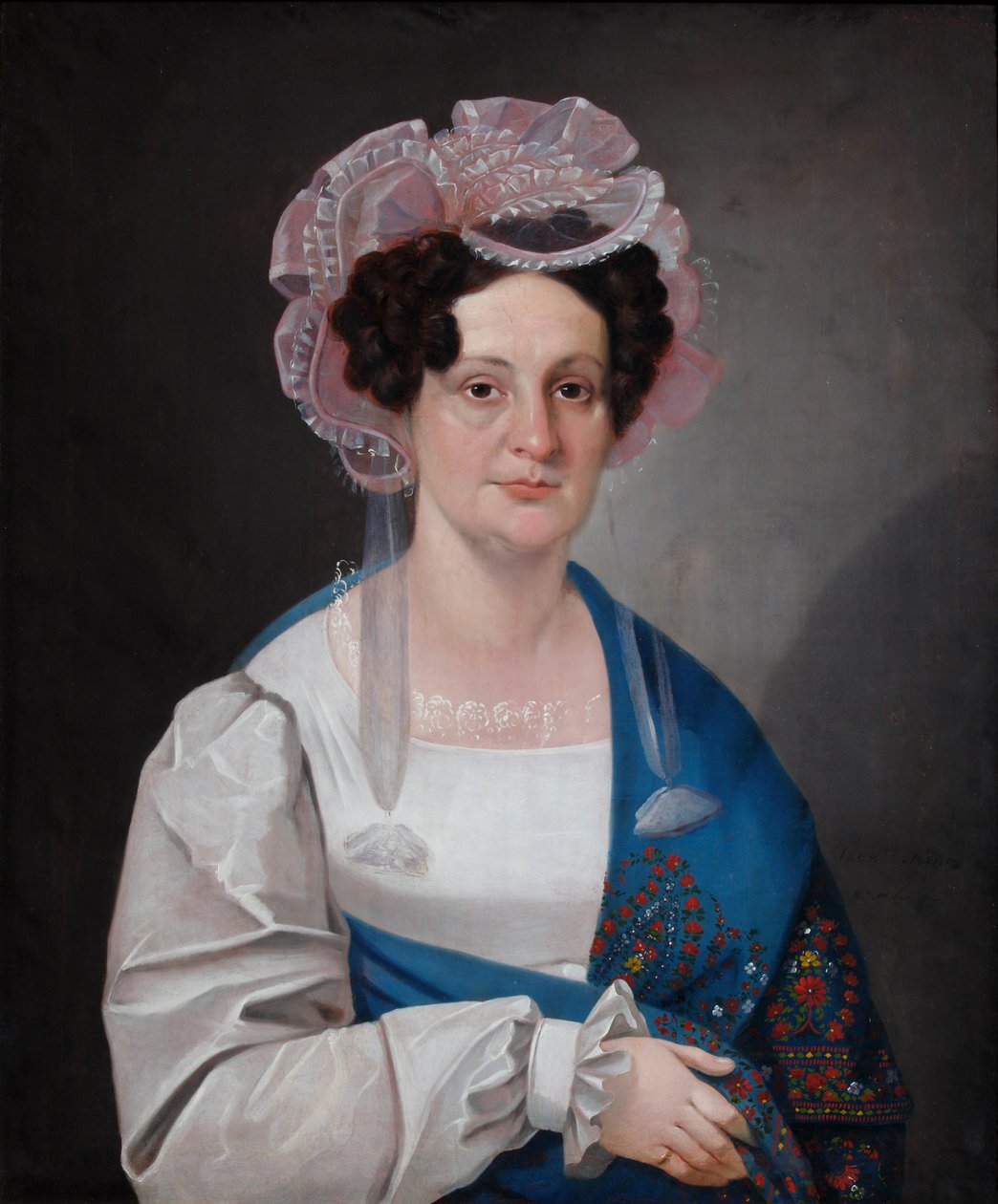 Portrait of Olga Matveevna Golovina, née Dashkova, 1828 by Nikolai Dmitrievich Mylnikov