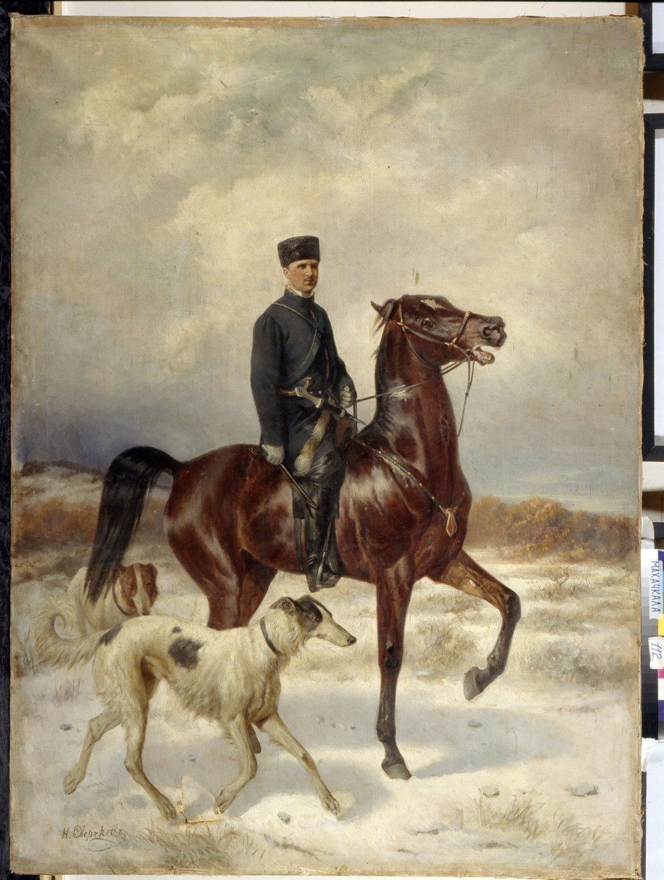 The Hunter by Nikolai Egorevich Sverchkov