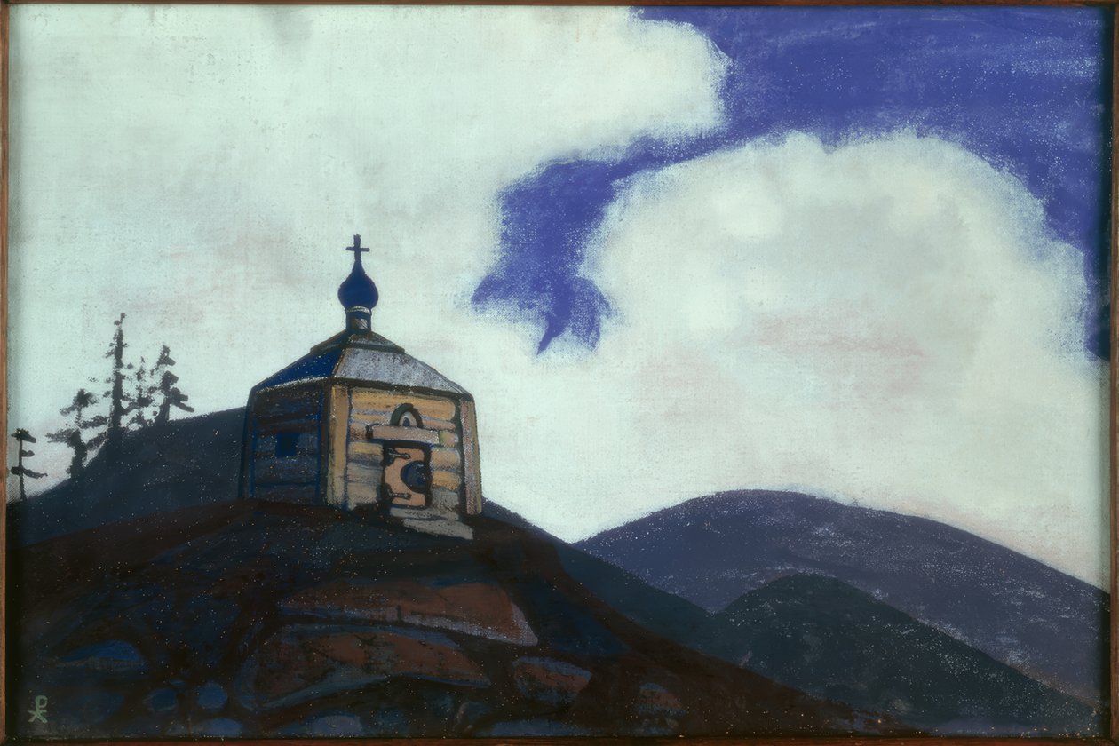 N.K. Roerich, Chapel of St. Sergius of Radonezh by Nikolai Konstantinowitsch Roerich