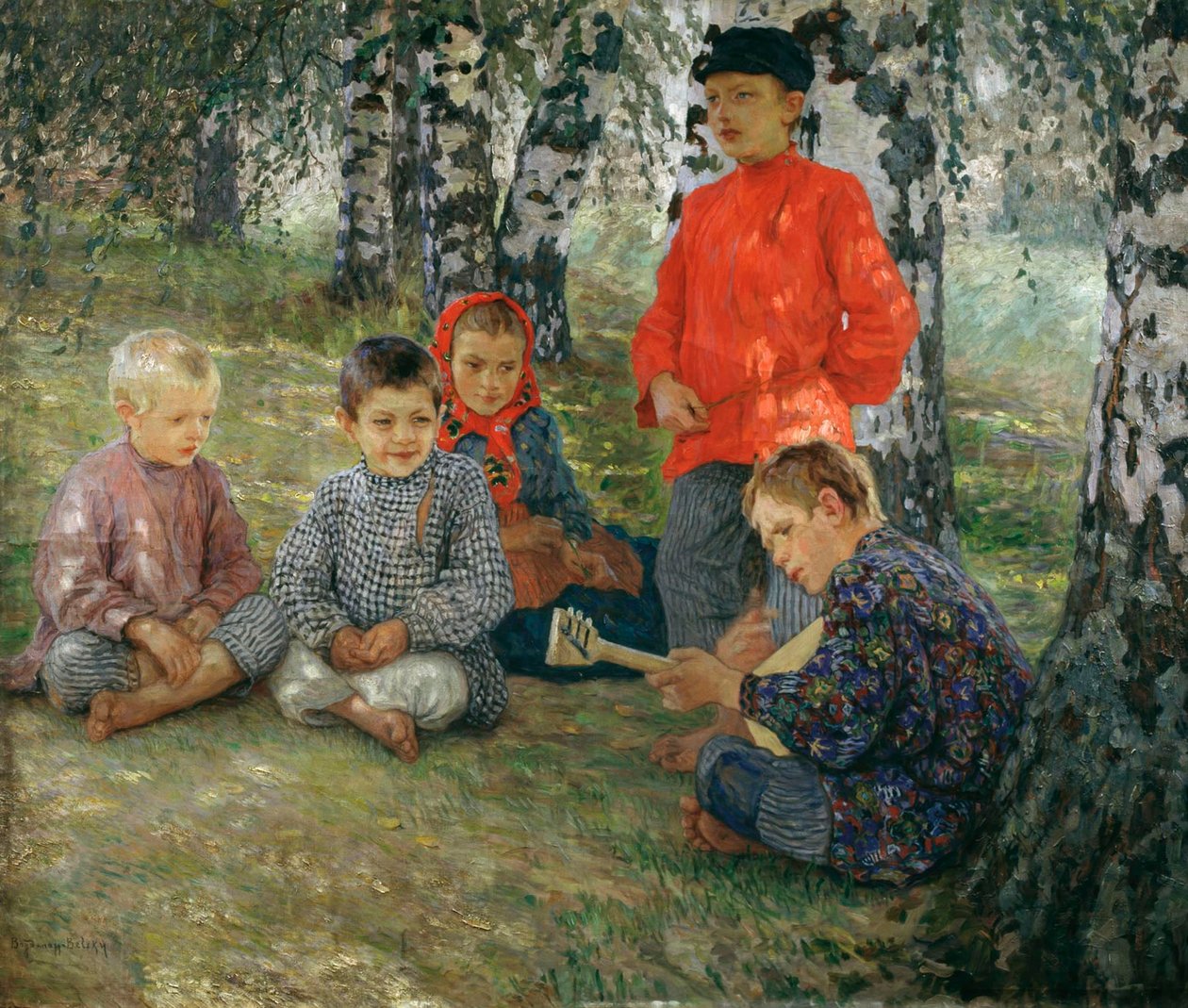 Virtuoso, 1891 by Nikolai Petrovich Bogdanov-Belsky