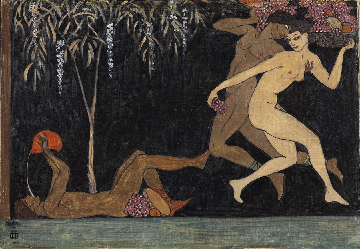 Bacchanal Scene, 1914 by Nikolai Petrovich Feofilaktov
