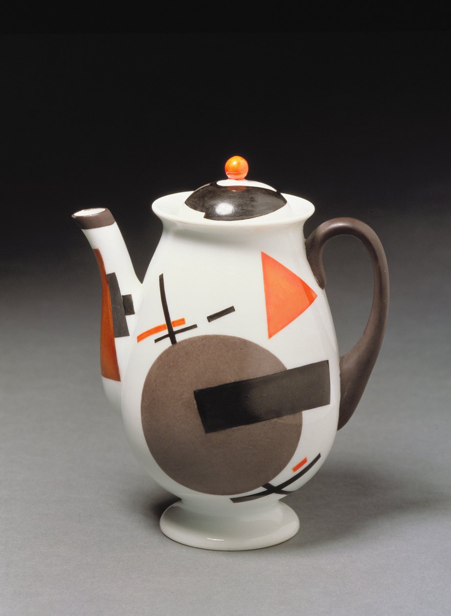 Coffee Pot by Nikolaj Mihailovic Suetin