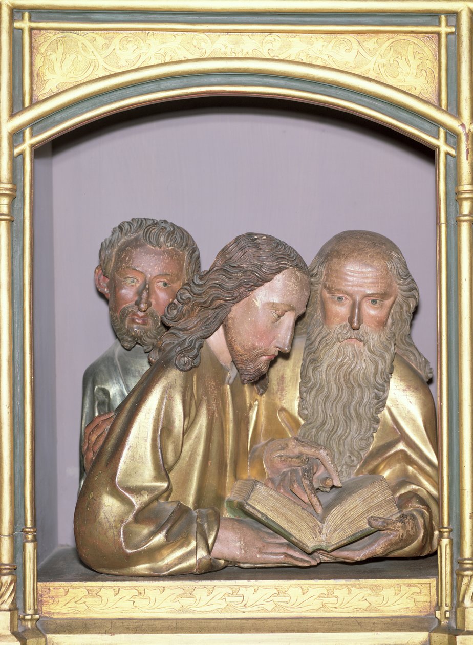 St. James the Minor, St. Philip and St. Barnabas, from the Isenheim Altarpiece, c.1490 by Nikolaus Hagenauer