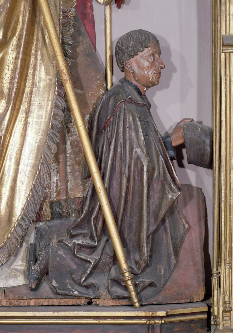 The Isenheim Altarpiece, Saint Augustine (detail of Jean d