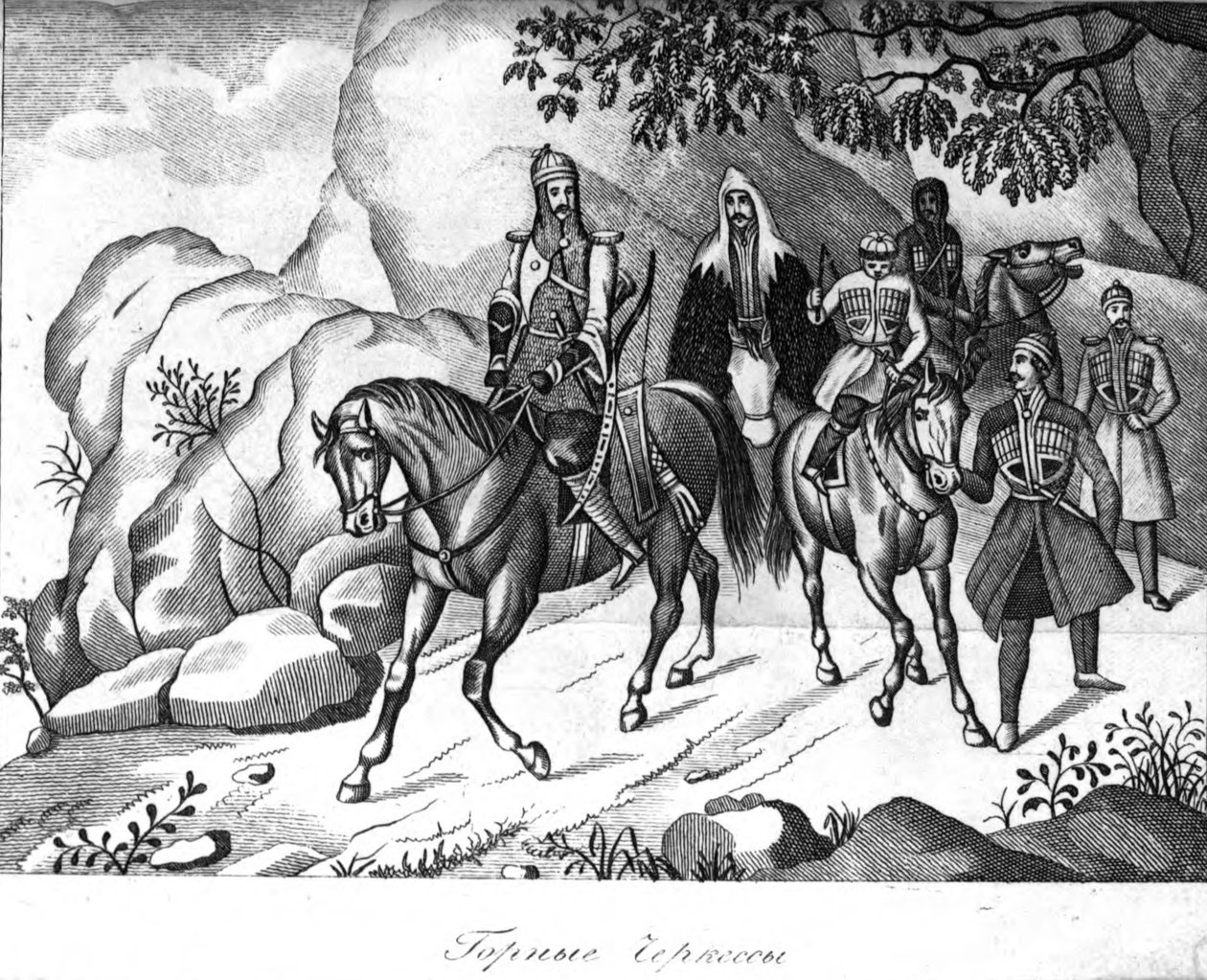Mountain Cherkes from the Book 