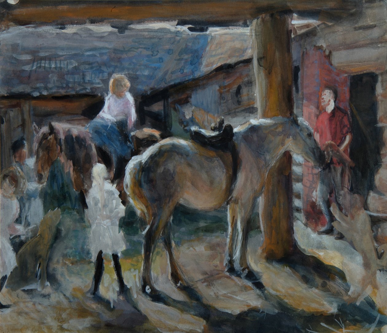 Domotkanovo by Nina Yakovlevna Simonovich Yefimova