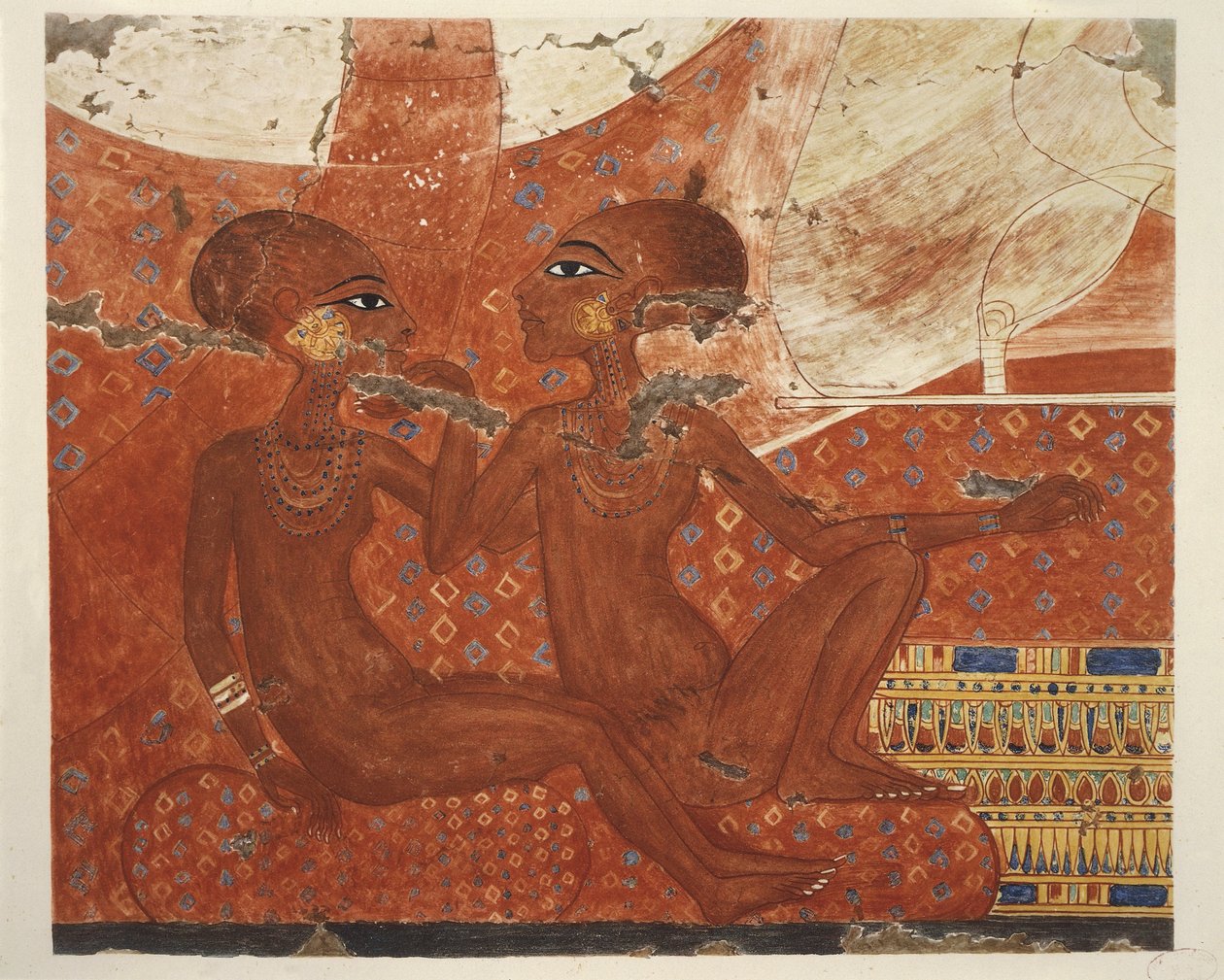 Ancient Egyptian Painting by Nina de Garis Davies