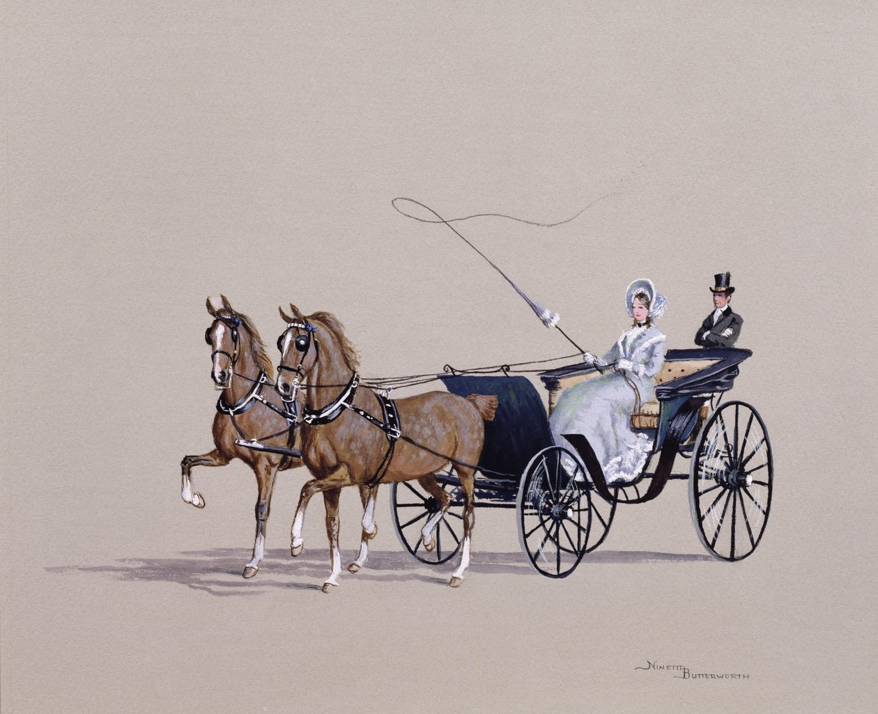 Park Phaeton, 1972 by Ninetta Butterworth