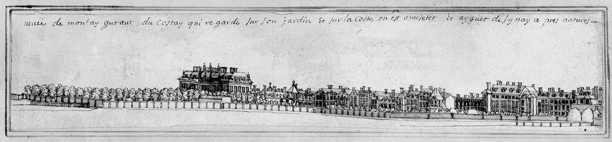Montagu House, c.1700 by Noel Gasselin