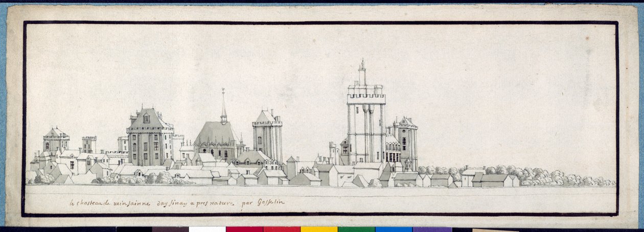 The Chateau de Vincennes by Noel Gasselin