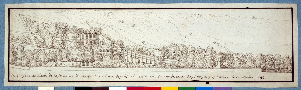 The Aqueduct at Arcueil by Noel Gasselin
