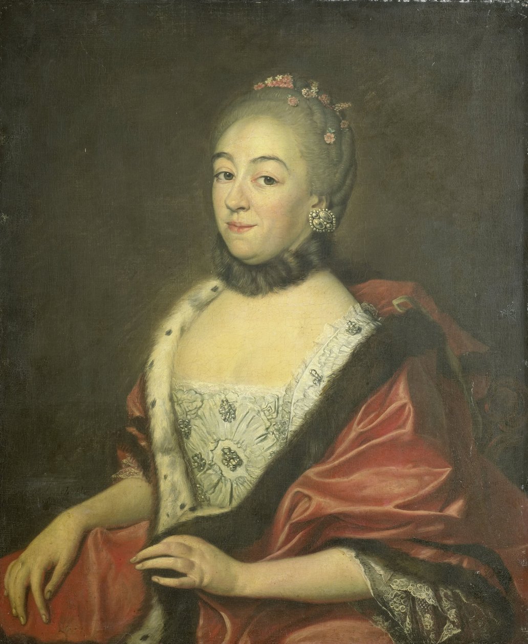Sandrina van den Broeke, Wife of George Lodewijk Matthes by Noël Challe