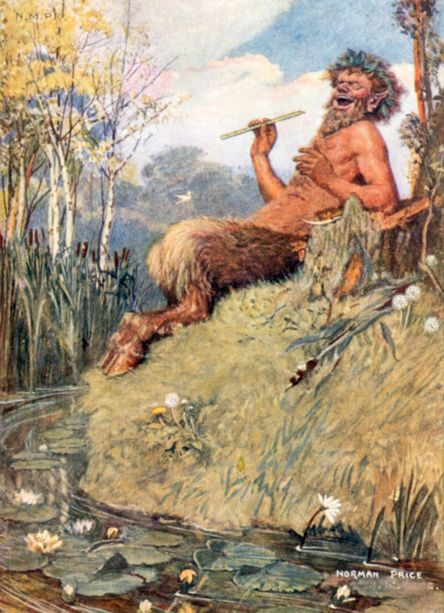 The God and the Reed by Norman Mills (after) Price