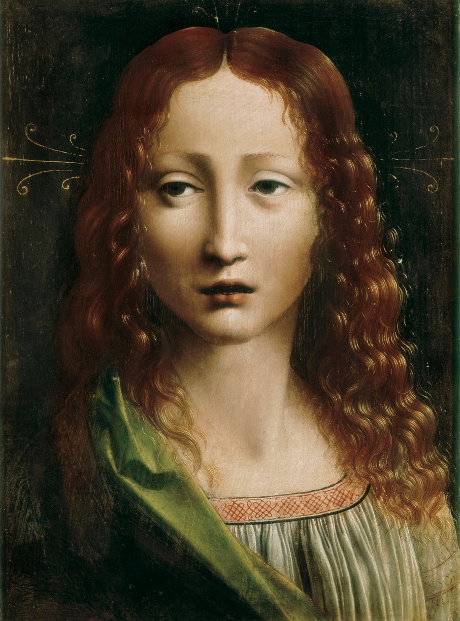 The Saviour, Painting of the Lombard School by Northern Italian School